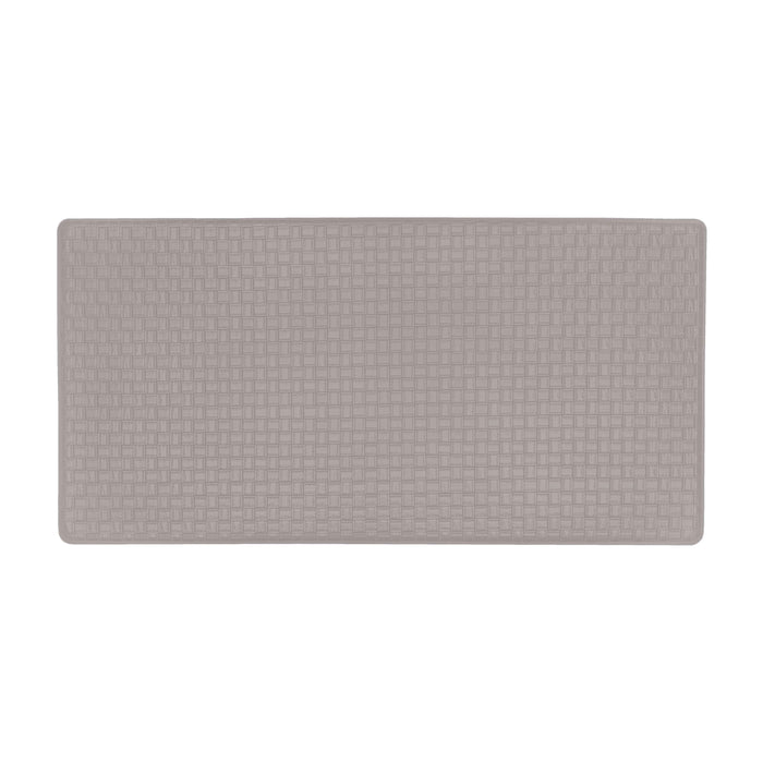 Achim Woven-Embossed Faux-Leather Anti-Fatigue Mat, 20x39 Inches