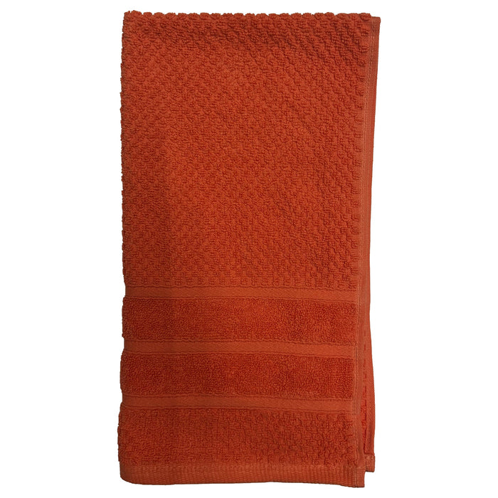 PREMIUS 2 Ply 100% Cotton Hand Towel, 16x28 Inches (Pack of 2)