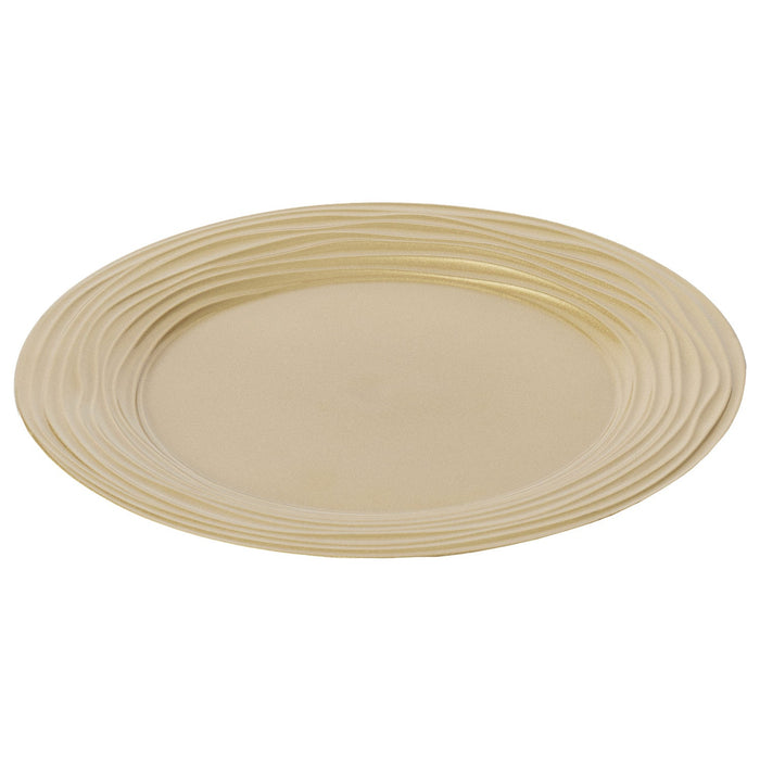 Sophia Grace Charger Plate, Regal Gold, 12-Inches