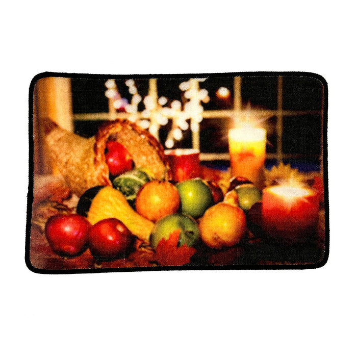 Autumn Festive Non-Slip Kitchen Mat, 18x28 Inches