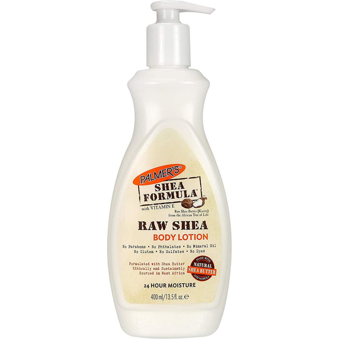 Palmer's Shea Formula Raw Shea Body Lotion, Pump Bottle, 13.5 Ounces