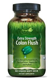 Irwin Naturals Colon Flush Xtra Strength, 60 Softgels - Gentle Colon Cleanse