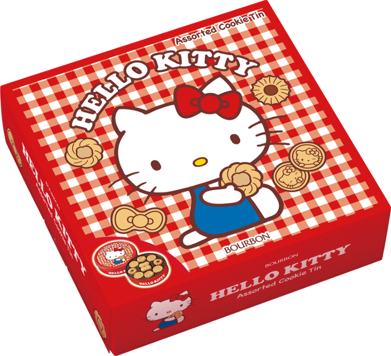 Hello Kitty Assorted Cookie Gift Tin