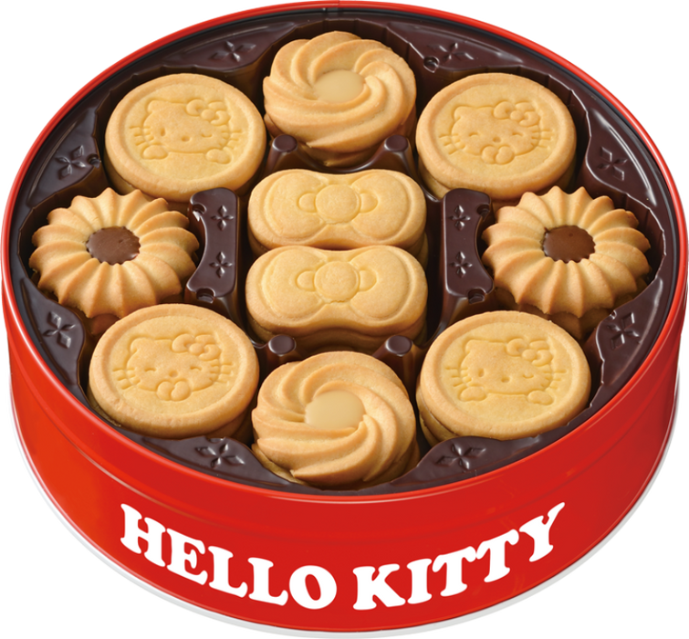 Hello Kitty Assorted Cookie Gift Tin