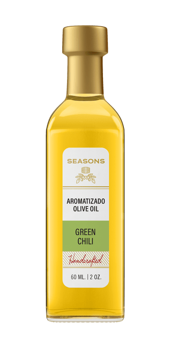 Green Chili Infused Olive Oil