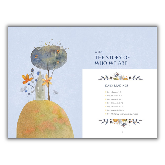 The Bible in 52 Weeks for Families: A Yearlong Bible Study (Spiral Bound)