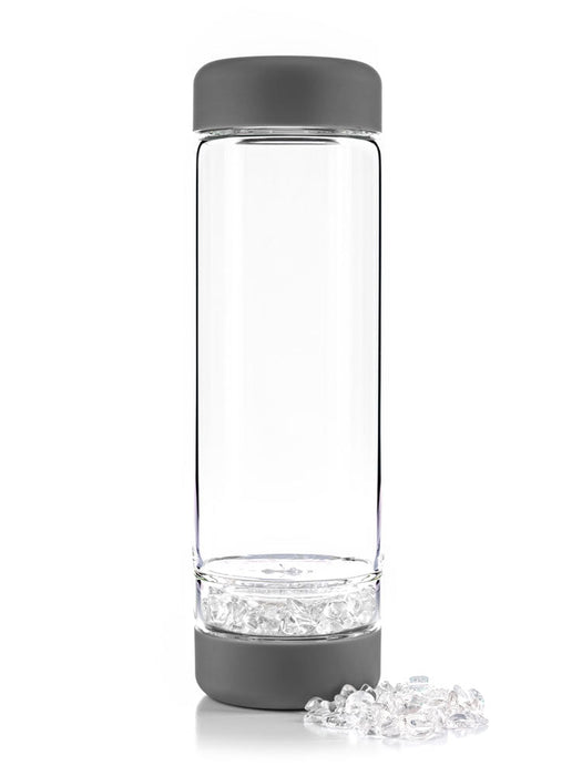 inu! CRYSTAL | The Original DIY Crystal Water Bottle with Clear Quartz