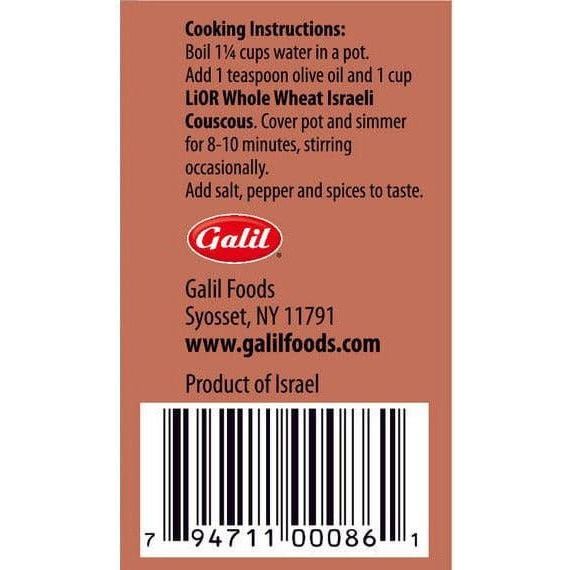 Israeli Couscous | Whole Wheat | Jar | 21.1 oz | LiOR