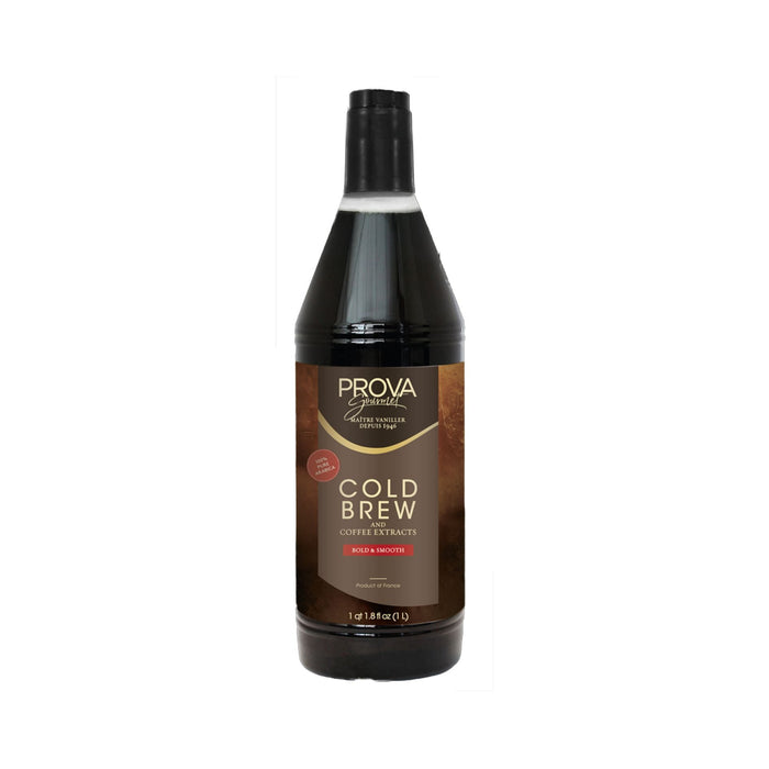 ExtractCOFFEE COLD BREW EXTRACT 1-LT.COFFEE COLD BREW EXTRACT 1-LTSpecialty Food SourceElevate your coffee experience with PROVA Brand's Coffee Cold Brew Extract, a concentrated essence that captures the smooth, rich flavors of cold brew coffee. This p