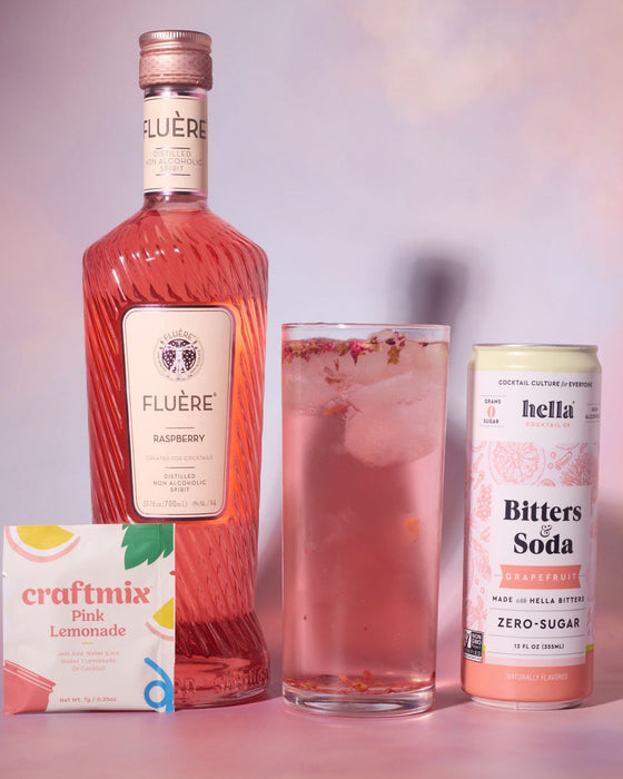 Pink Velvet Zero-Proof Cocktail Kit + Free Gift