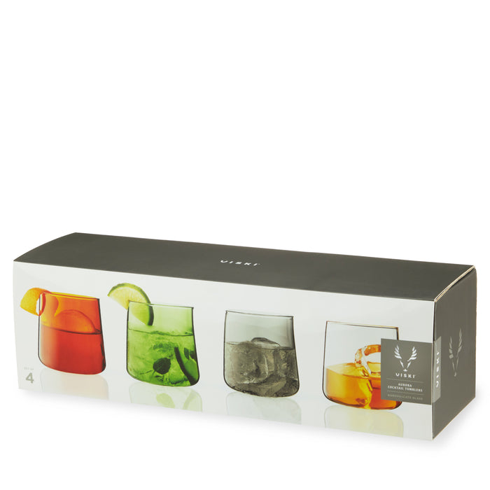 Aurora Cocktail Tumblers Set of 4