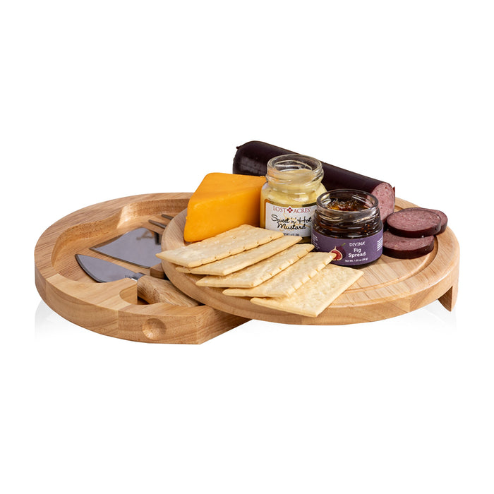 Brie Cheese Board with Gourmet Gift Pack