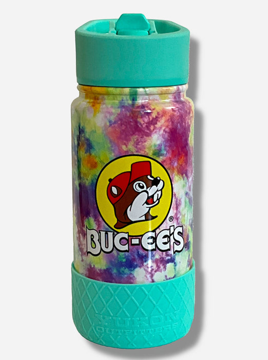 Buc-ee's Yukon Outfitters Tie Dye 16oz Water Bottle