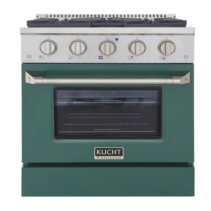 Kucht 30” Pro-Style Kitchen Dual Fuel Range - KDF302/LP-B
