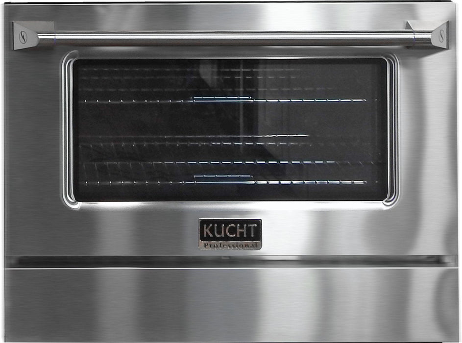 Kucht 30" Propane Range, Stainless Steel, Silver Oven Door, KNG301/LP-S