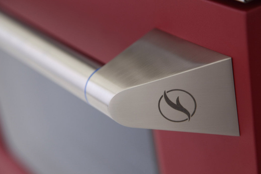 Kucht 36" Gas Range, Stainless Steel with Red Oven Door, KNG361-R