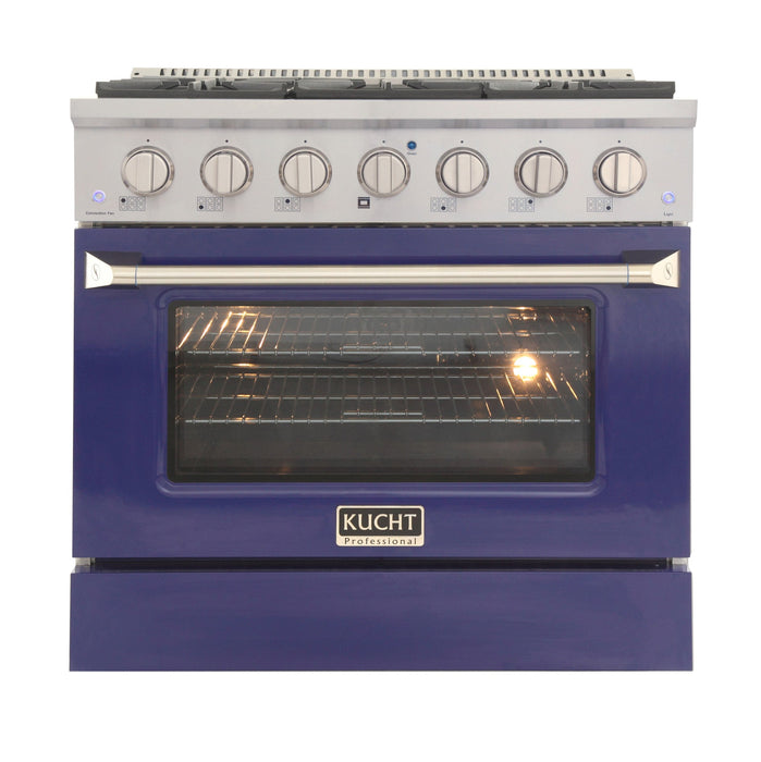 Kucht 36” Pro-Style Kitchen Dual Fuel Range - KDF362