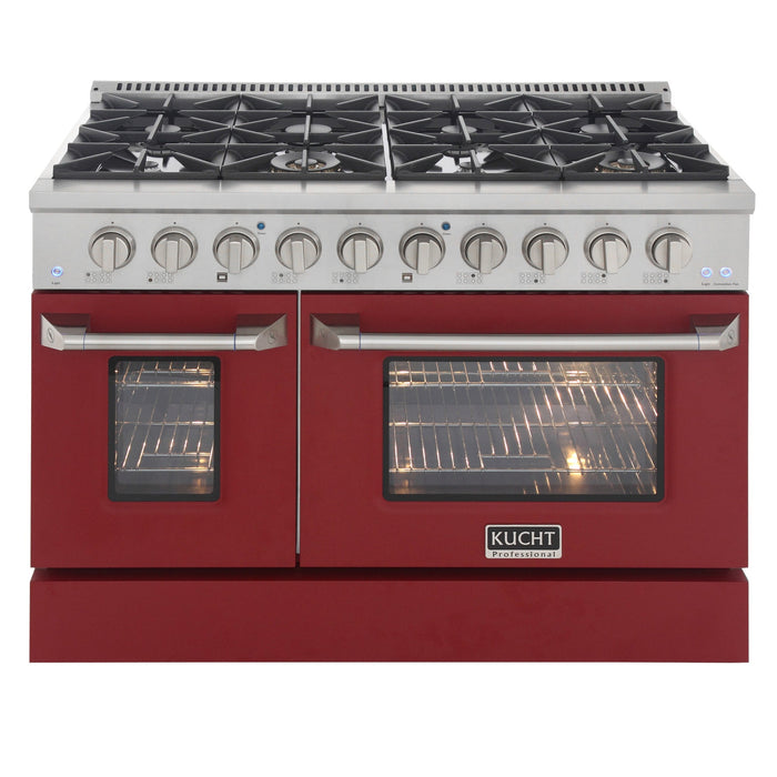 Kucht 48” Pro-Style Kitchen Dual Fuel Range - KDF482