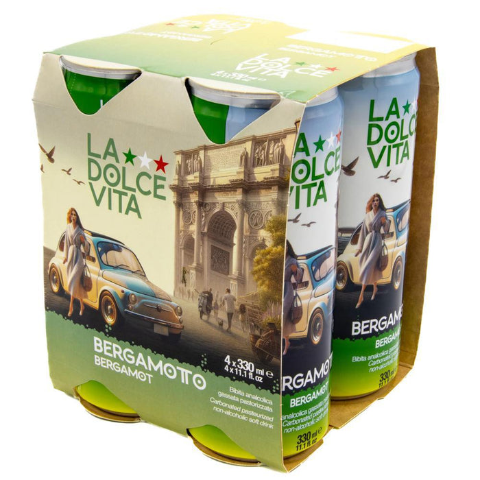 La Dolce Vita - 'Bergamotto' Bergamot Soda (4PK)