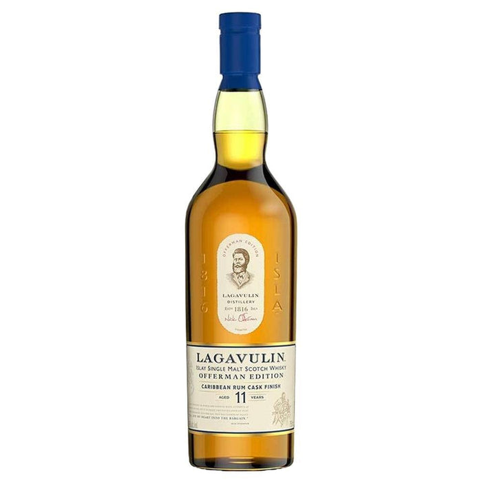 Lagavulin Distillery - 'Offerman Edition: Caribbean Rum Cask Finish' 11yr Islay Scotch (750ML)