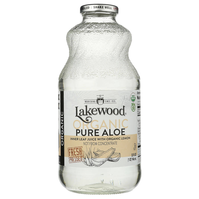 Organic Aloe Juice with Lemon