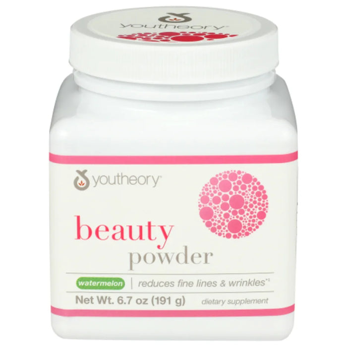 Youtheory Beauty Watermelon Powder for Healthy Glowing Skin - 6.7 Oz