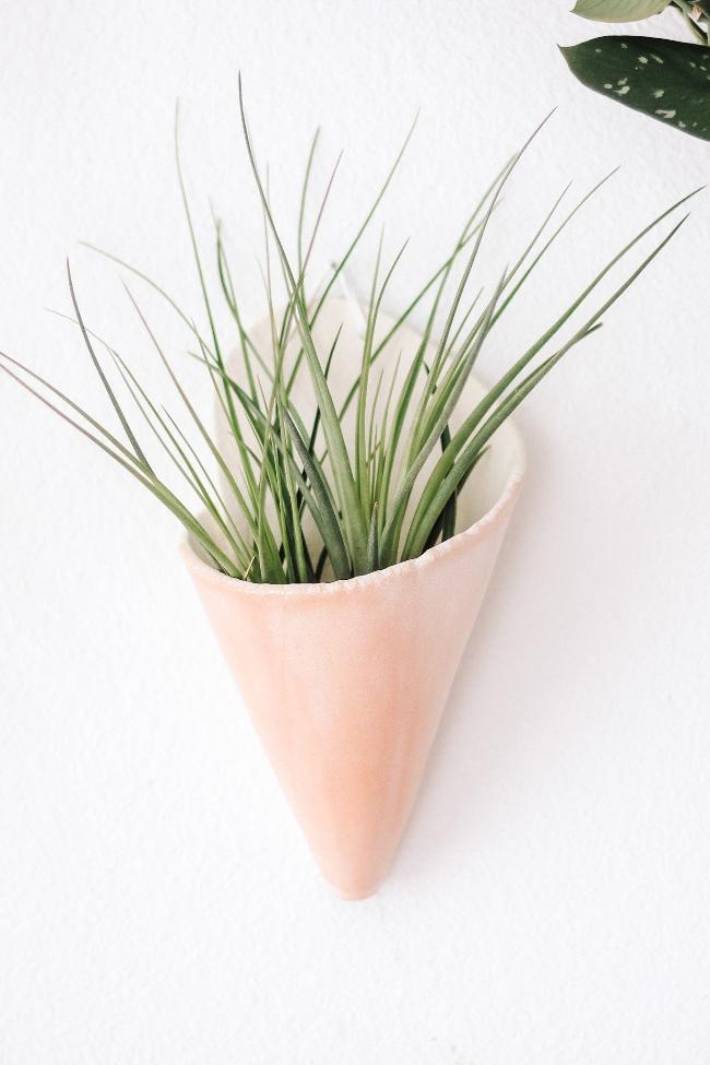 Large Ceramic Wall Planter