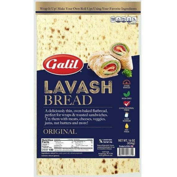 Lavash Wrap Bread | White | 16 oz | Galil