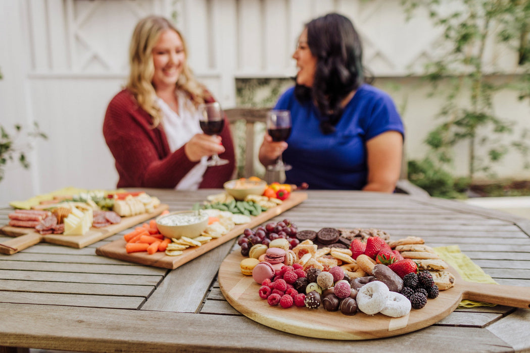 Madera Round Charcuterie Board - 22.5" x 18"