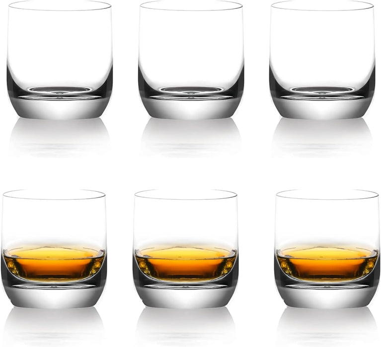 Crystal Double Rock Old Fashioned Glasses (395 mL / 13.3 fl. oz) (Set of 6)