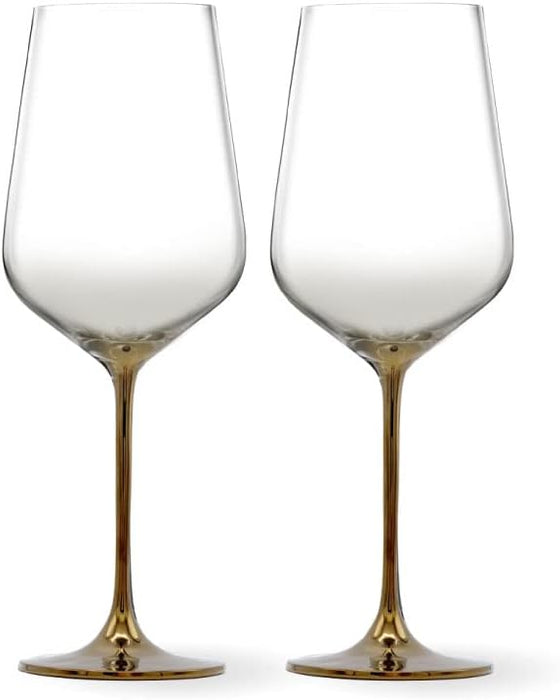 Full-Bottle Premium Artisan Copper Wine Glasses (750 mL / 25 fl. oz) (Set of 2)