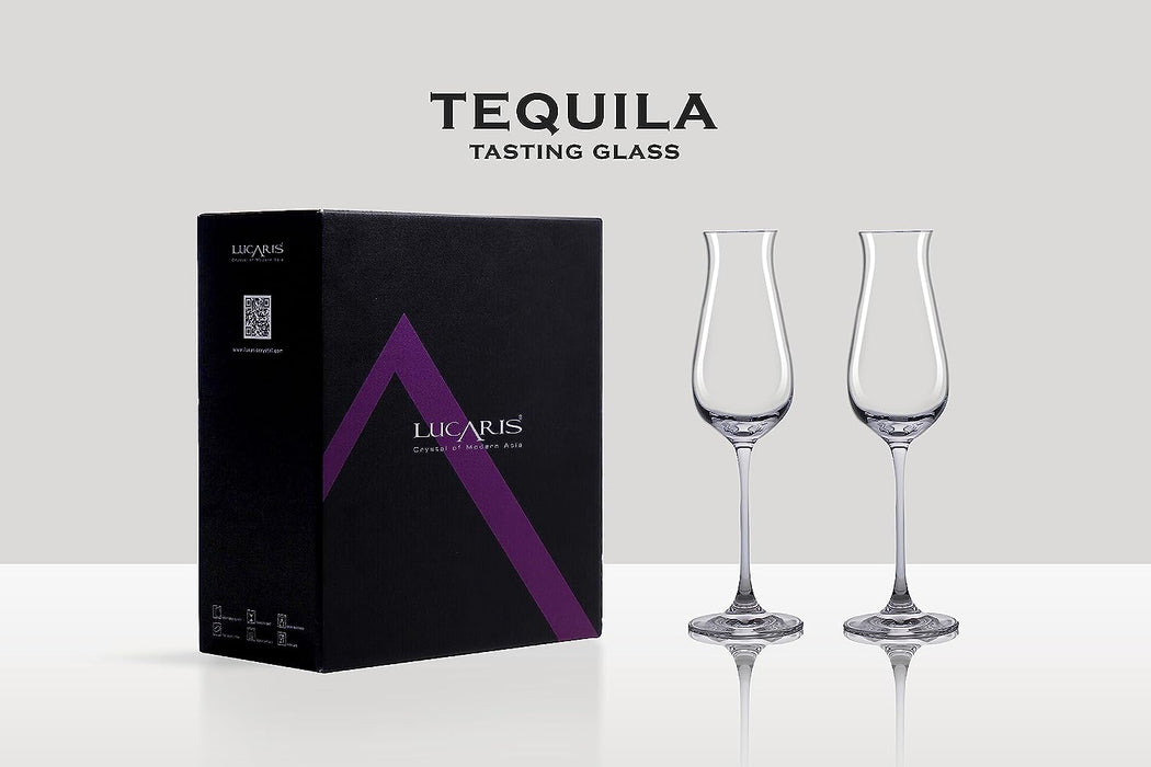 Specialty Tequila/Whiskey Tasting Cordial Glasses - Luxury Glassware - (240 mL / 8 fl. oz) (Set of 2)