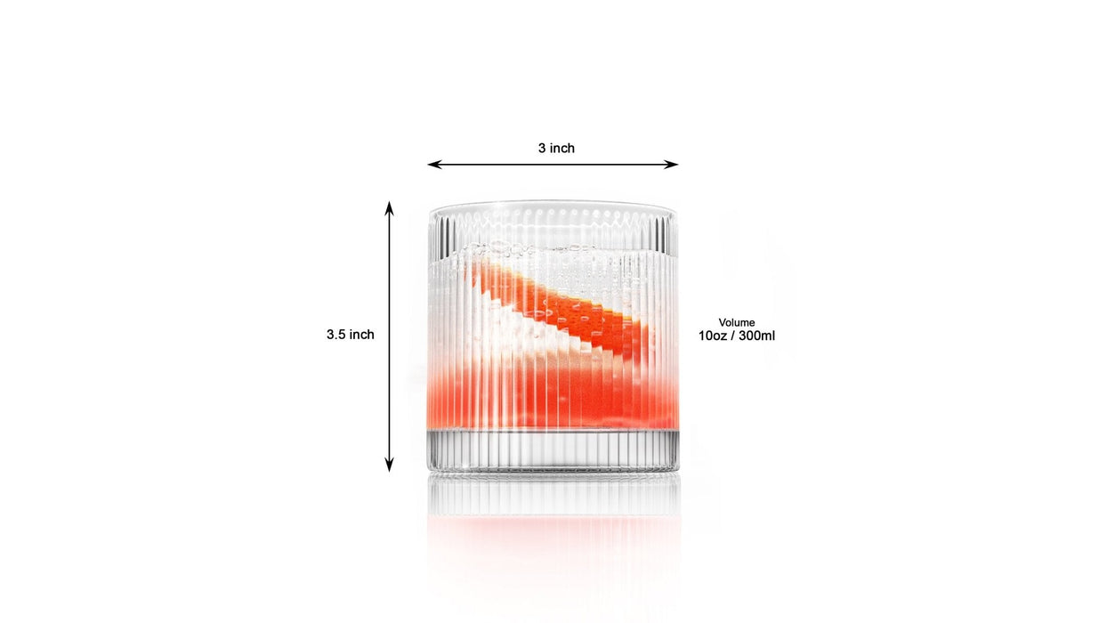 Vintage Straight Line Tumbler -  10oz