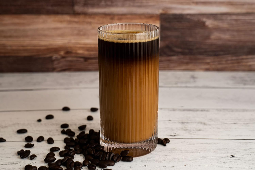 Vintage Straight Line Tumbler -  12oz