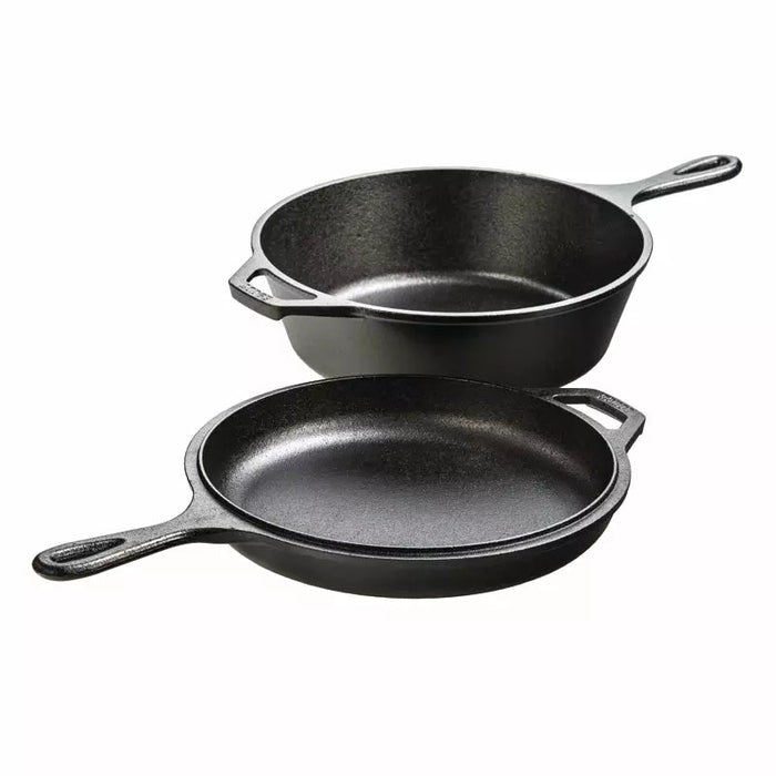 Lodge 3.2 Quart Cast Iron Combo Cooker