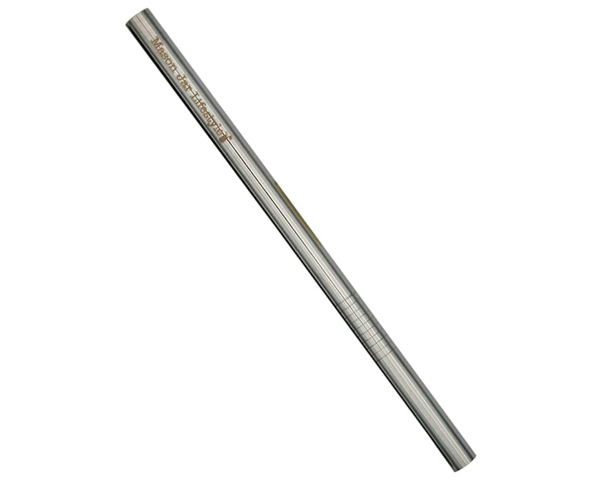 Medium Stainless Steel Boba Straws for Pint Mason Jars