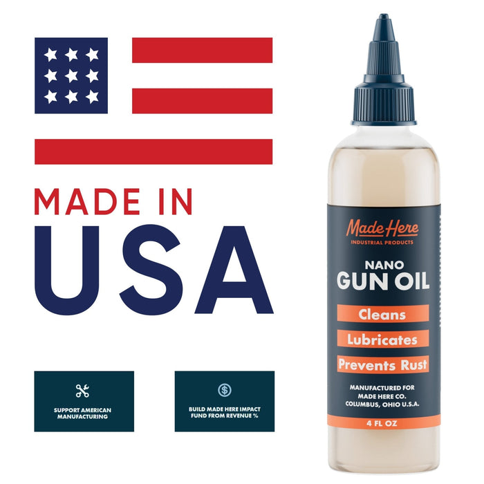 Lubricating Gun Oil with Nano Tech