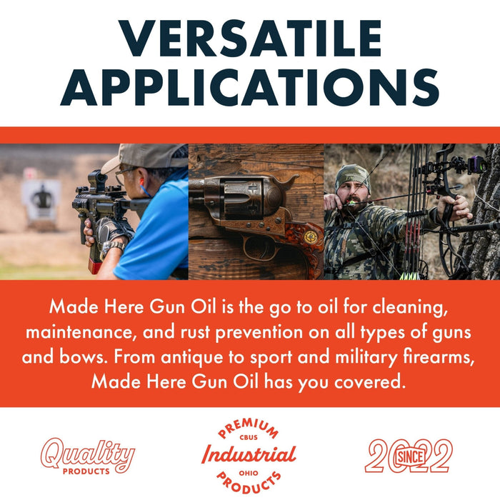 Lubricating Gun Oil with Nano Tech