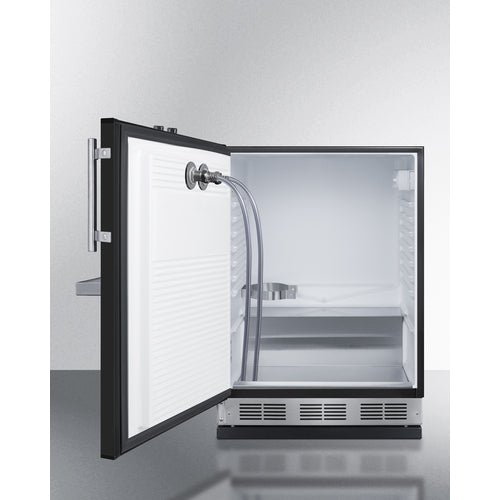 Summit Appliance 24 inch Wide Front Tap Built-In Beer Kegerator