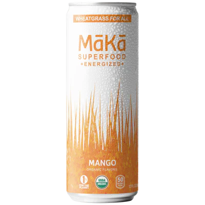 Maka White Grapes Mango Energize (Pack of 12-12 Fl Oz)