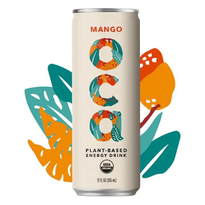 Oca Energy Drink Mango-Pilot Buss (Pack of 12x12oz)