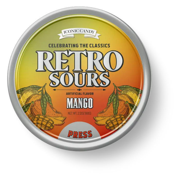Retro Sours Mango (60g) (Canada)