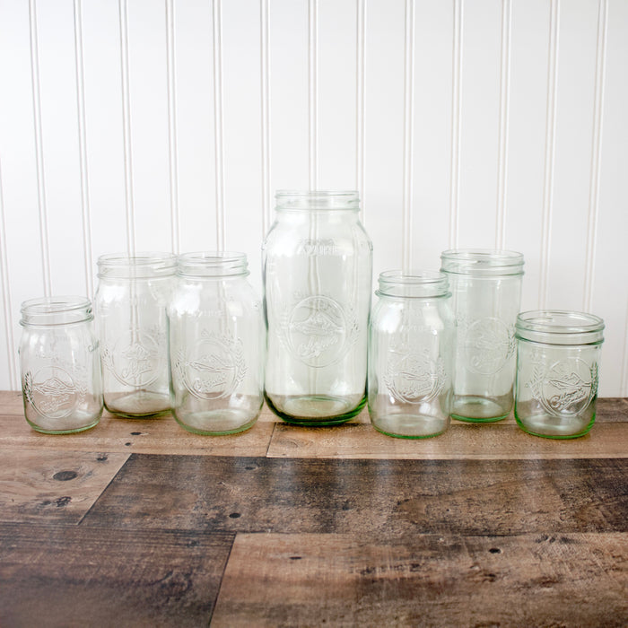 Azure Standard 64oz Wide Mouth Half Gallon Mason Jar