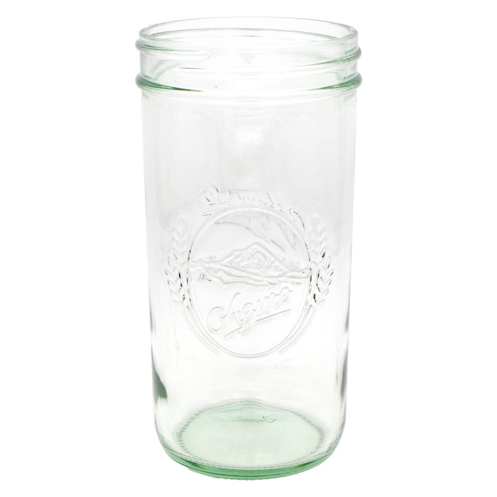 Azure Standard 24oz Wide Mouth Pint & Half Mason Jar