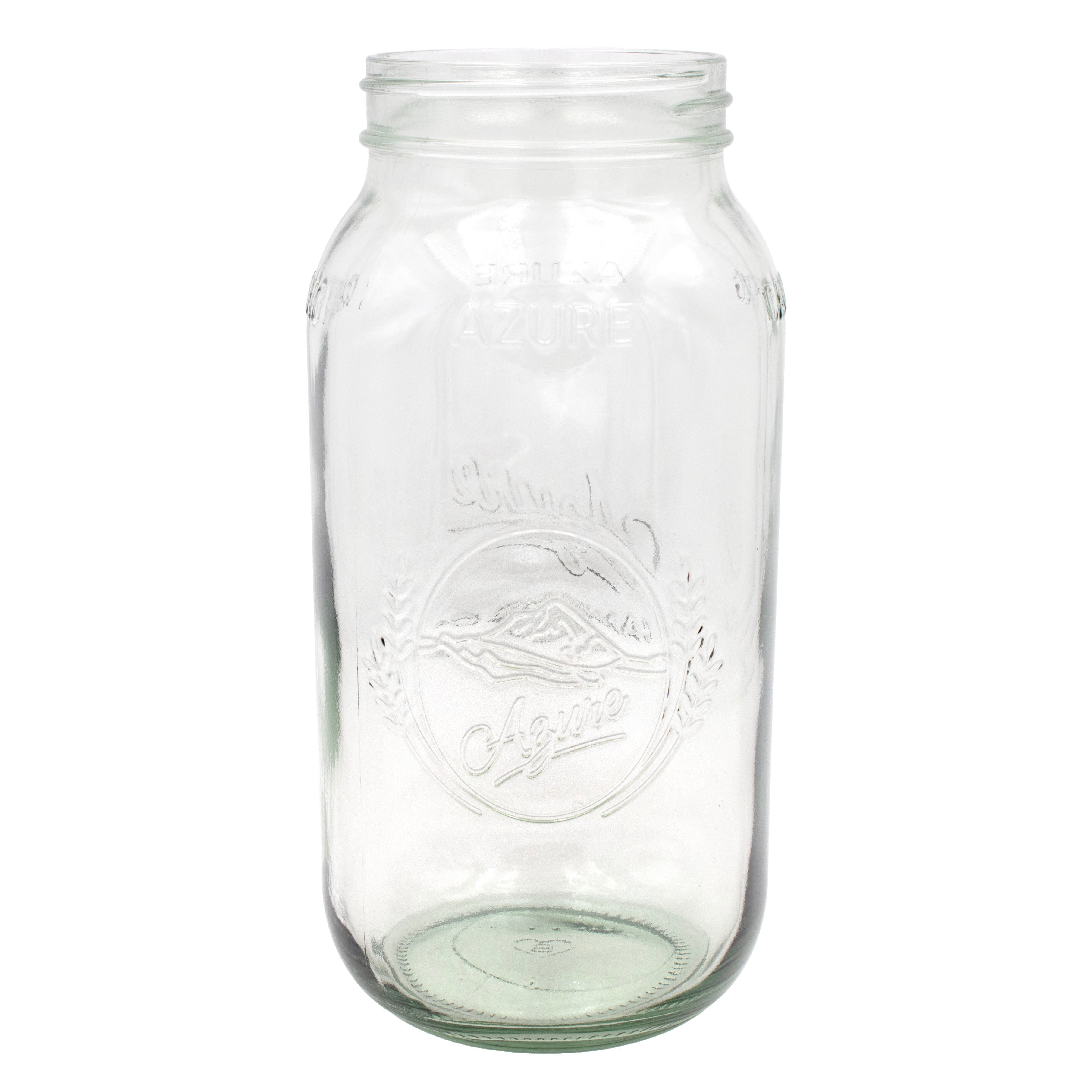 jarさん Azure Standard 64oz Wide Mouth Half Gallon Mason Jar — Specialty