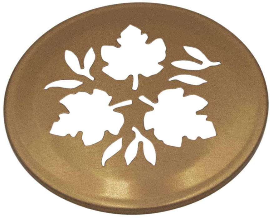 Leaf Pattern Gold or Copper Lid Inserts for RM Mason Jars 10 Pack