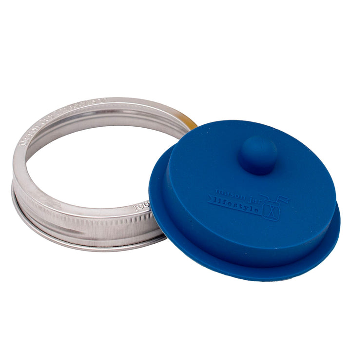 Mason Jar Lifestyle Fermentation Airlock Valve Lid - Thumbnail 2