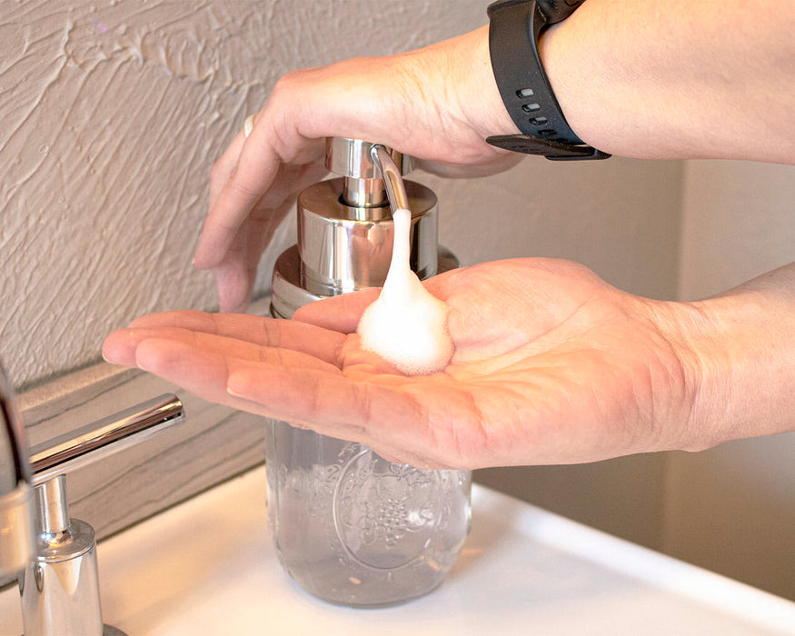 Foaming Soap Pump Dispensers for Mason Jars