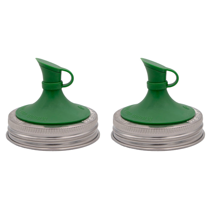 Silicone Oil Cruet Pour Lid for Mason Jars
