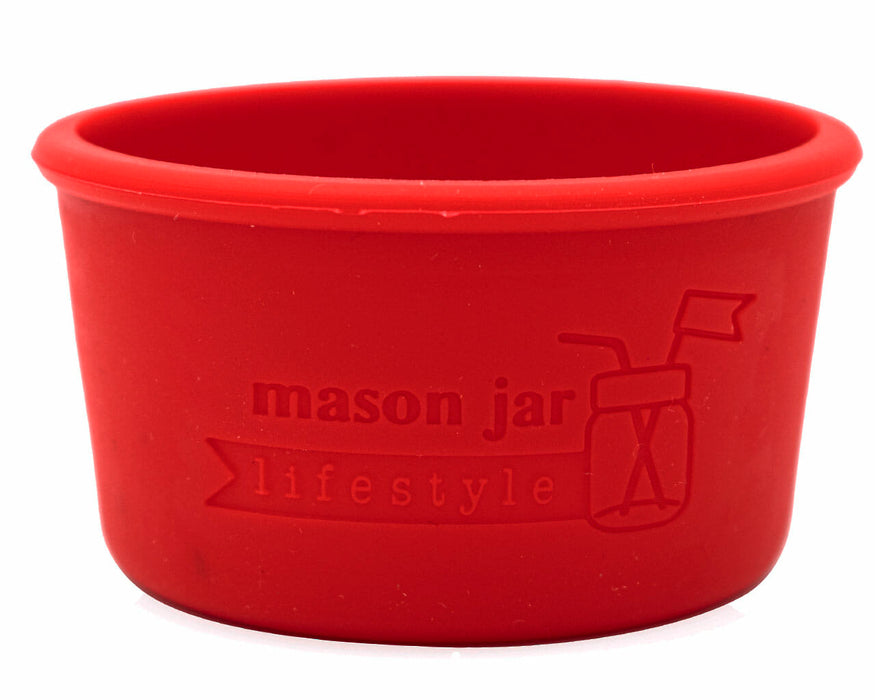 Silicone Sleeve for 4oz Mason Jars